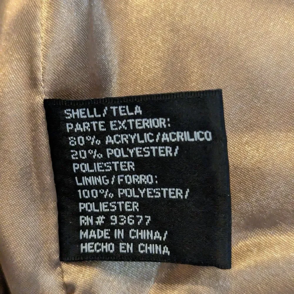 East 5th Hooded White Faux Fur Coat - Picture 7 of 9